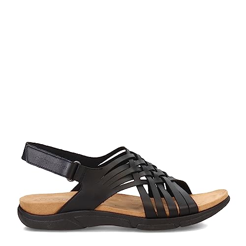 Easy Spirit Women's Mar Sandal +comfort+leather+casual wear+supportive design+wide fit+slip-on style+size 7