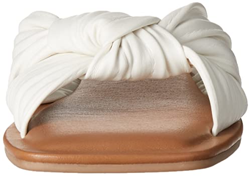 The Drop Women's Ida Bow Flat Sandal Slippers for Casual Summer UseComfortable and Stylish Flat Slip-On ShoesPerfect for